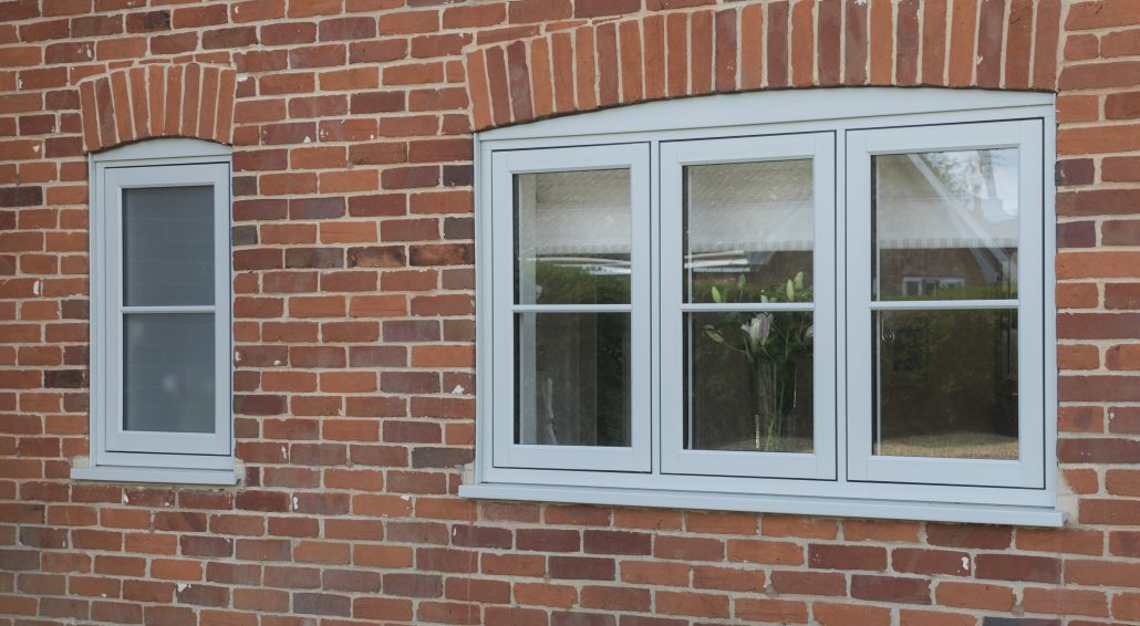 R7 flush fit windows in Painswick with Astragal bar Double Glazing